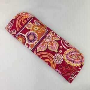Vera Bradley Retired Raspberry Fizz Pattern Hair Hot Tool bag